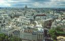 View over Paris south from the Notre Dame.